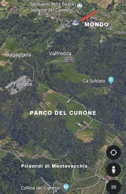 Appartamento Montevecchia Alta. *Mondo* Santuario + Parcheggio Italia
